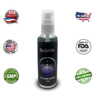 Dribble Silicone Based Lube, Ultra Long-Lasting Personal Luxury Lubricant